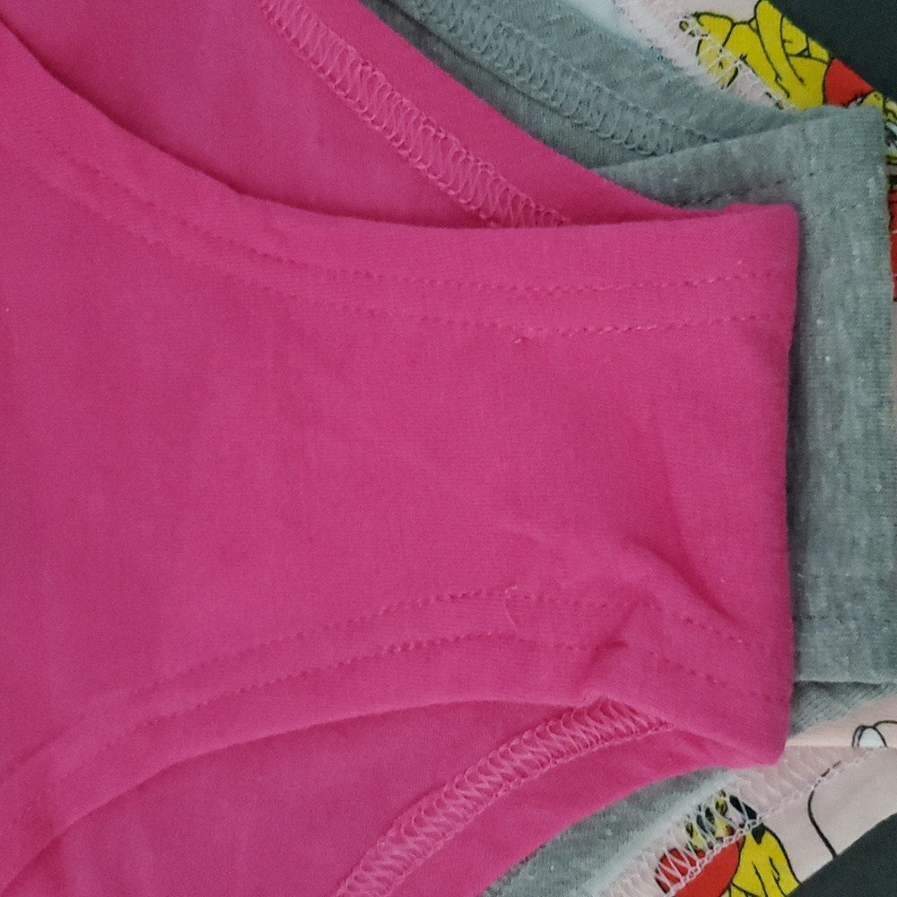 Disney NWT Minnie Mouse Pink and Gray Underwear Set Size M Adult - Picture 2 of 7